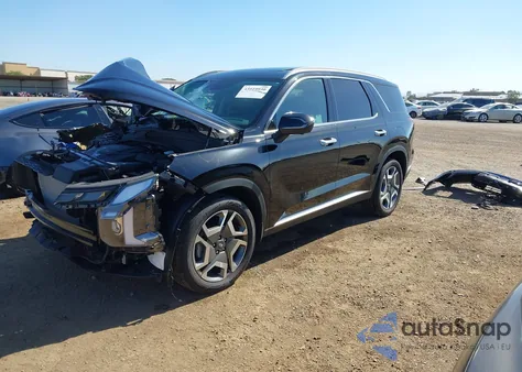 2025 Hyundai Palisade Sel Premium from USA, damaged, VIN KM8R44GE4SU910990
